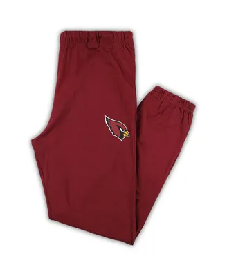 Men's Fanatics Cardinal Arizona Cardinals Big and Tall Tracking Lightweight Pajama Pants