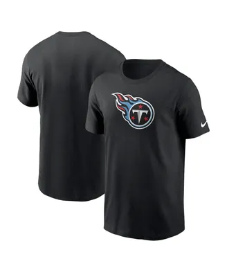 Men's Nike Black Tennessee Titans Logo Essential T-shirt