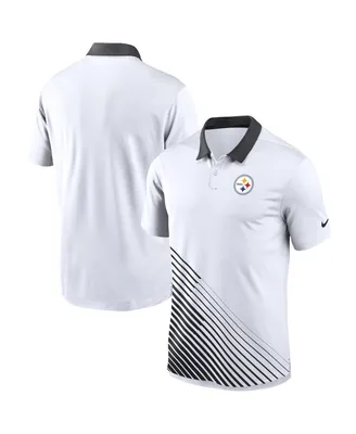 Men's Nike White Pittsburgh Steelers Vapor Performance Polo Shirt