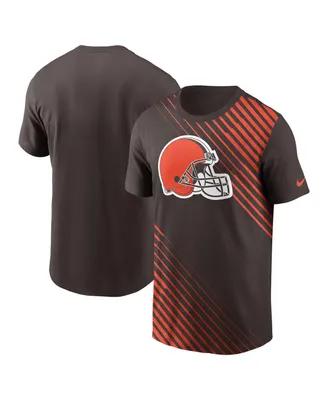 Men's Nike Brown Cleveland Browns Yard Line Fashion Asbury T-shirt