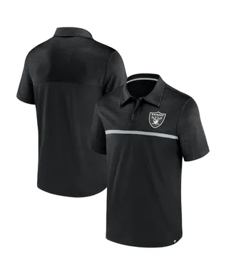 Men's Fanatics Black Las Vegas Raiders Primary Polo Shirt