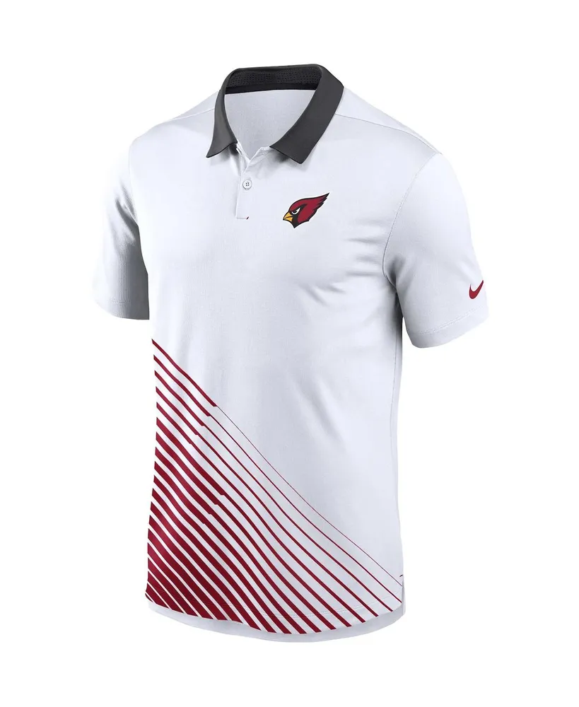 Men's Nike White Arizona Cardinals Vapor Performance Polo Shirt