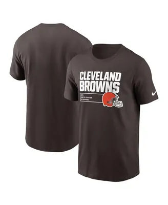 Men's Nike Brown Cleveland Browns Division Essential T-shirt