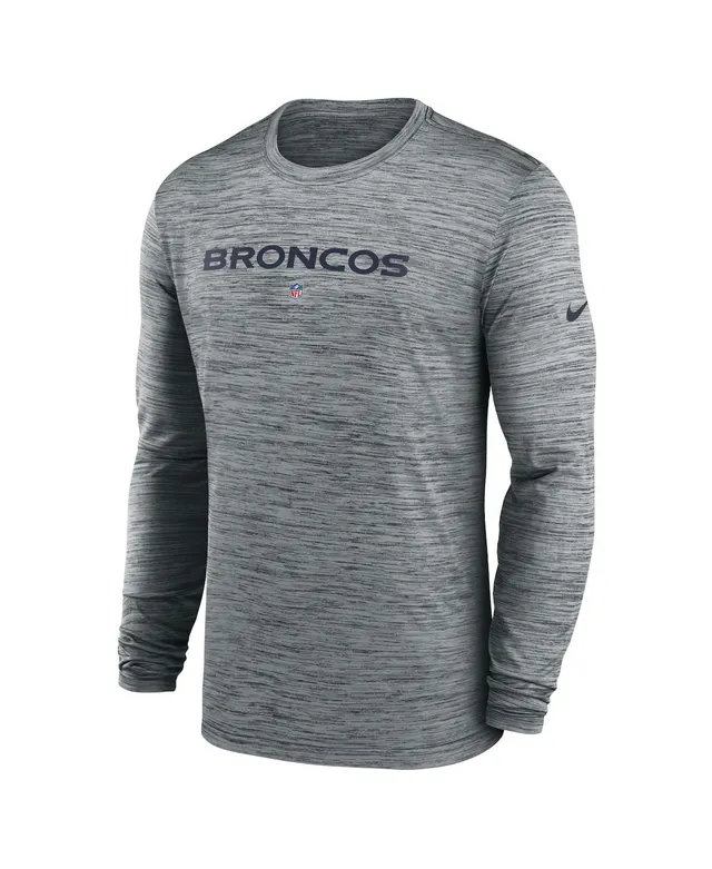 Nike Men's Long-Sleeve Denver Broncos Dri-FIT Touch T-Shirt - Macy's