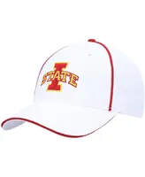 Men's Colosseum White Iowa State Cyclones Take Your Time Snapback Hat