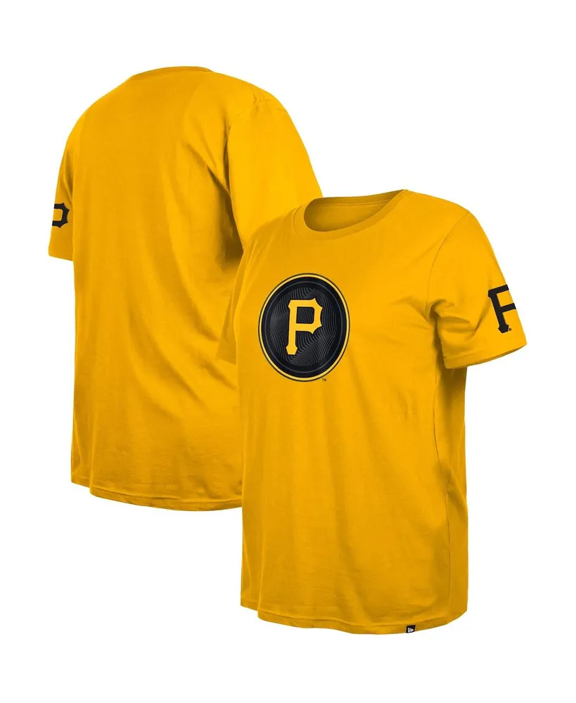 Pittsburgh Pirates Nike 2023 City Connect Large Logo T-Shirt - Gold