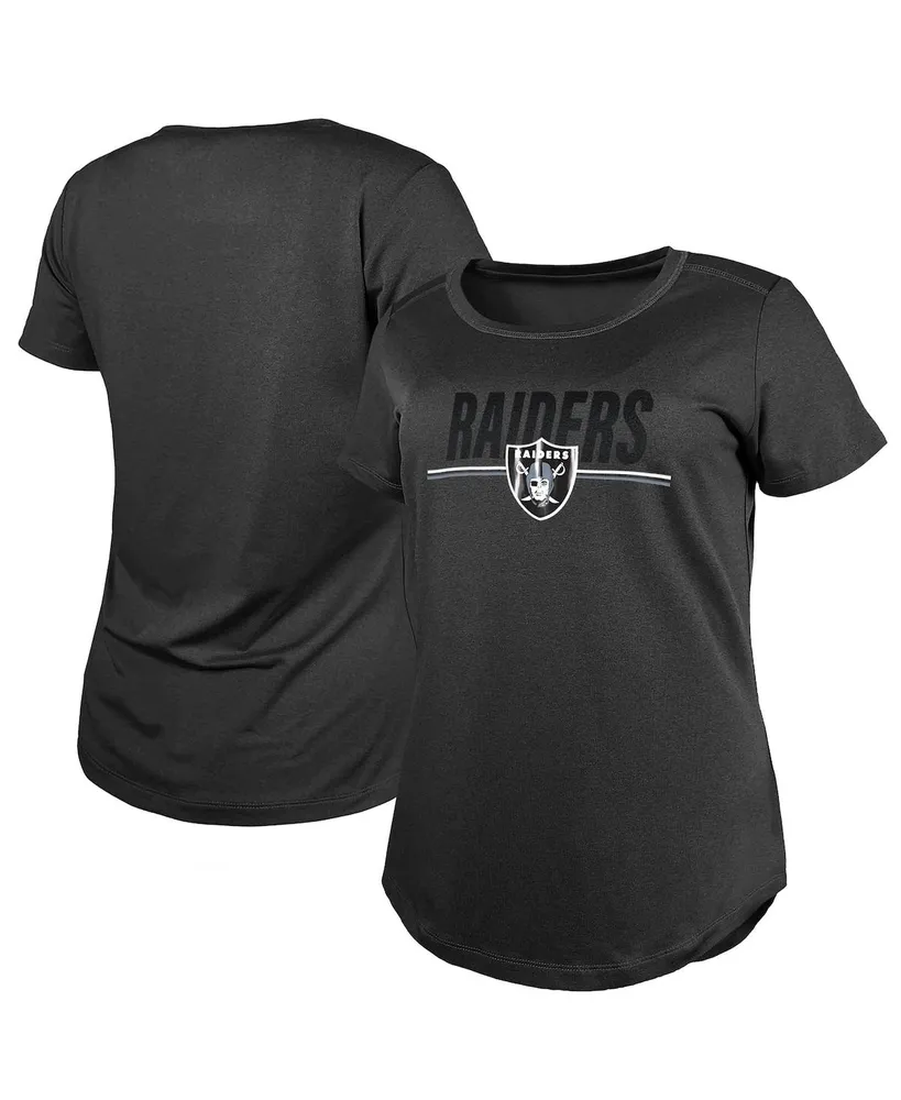 Las Vegas Raiders Pride Graphic T-Shirt - White - Womens