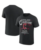 Men's Darius Rucker Collection by Fanatics Black Cleveland Guardians Beach Splatter T-shirt