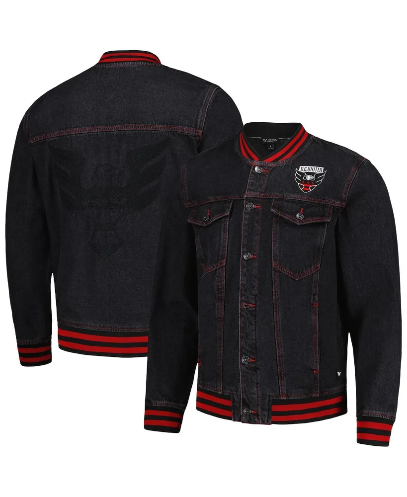 Chicago Bears The Wild Collective Metallic Bomber Full-Snap Jacket