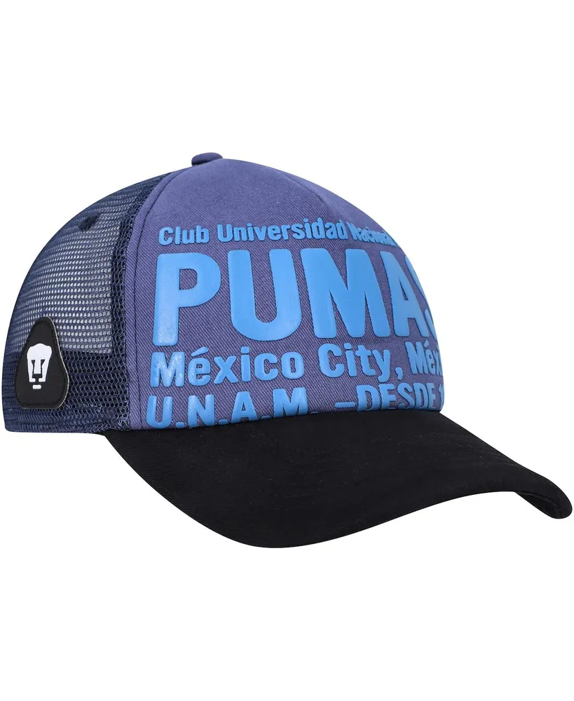 Men's Navy Pumas Club Gold Adjustable Hat