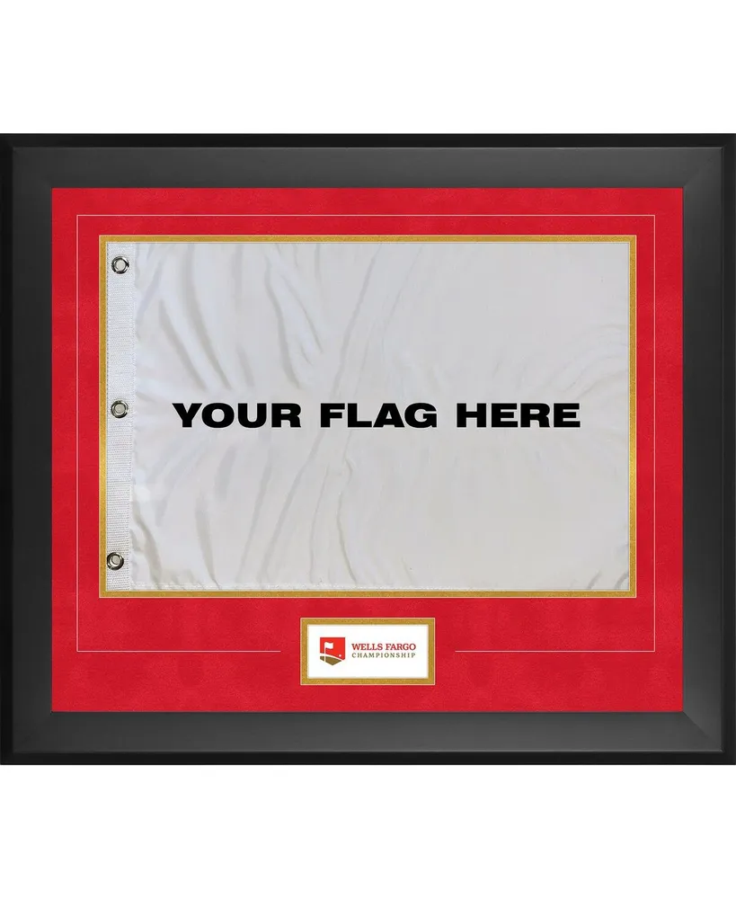 Wells Fargo Championship 23" x 27" Pin Flag Frame