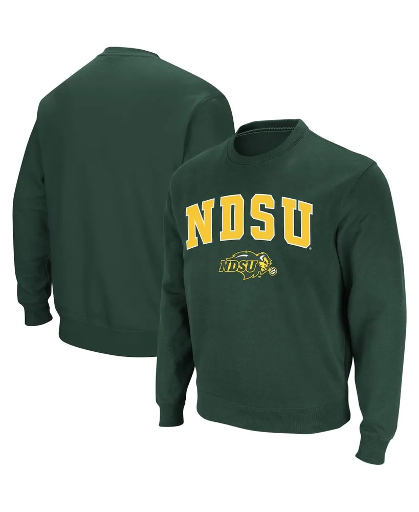 Colosseum Men's Ndsu Bison Arch & Logo Crew Neck Sweatshirt