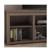 Merrick Lane Fincastle 6 Cubby 65" Tv Stand For Up To 80" Tv'S
