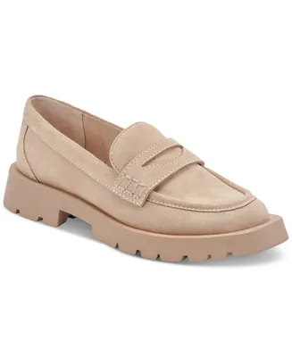 Dolce Vita Women's Elias Lug Sole Tailored Loafer Flats