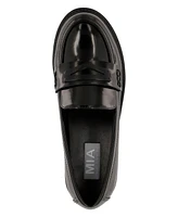 Mia Women's Nelcy Round-Toe Lug Sole Loafers