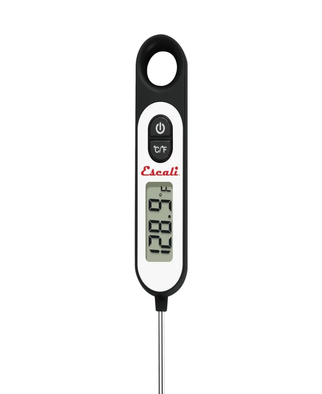 Escali Touch Screen Thermometer & Timer - Black