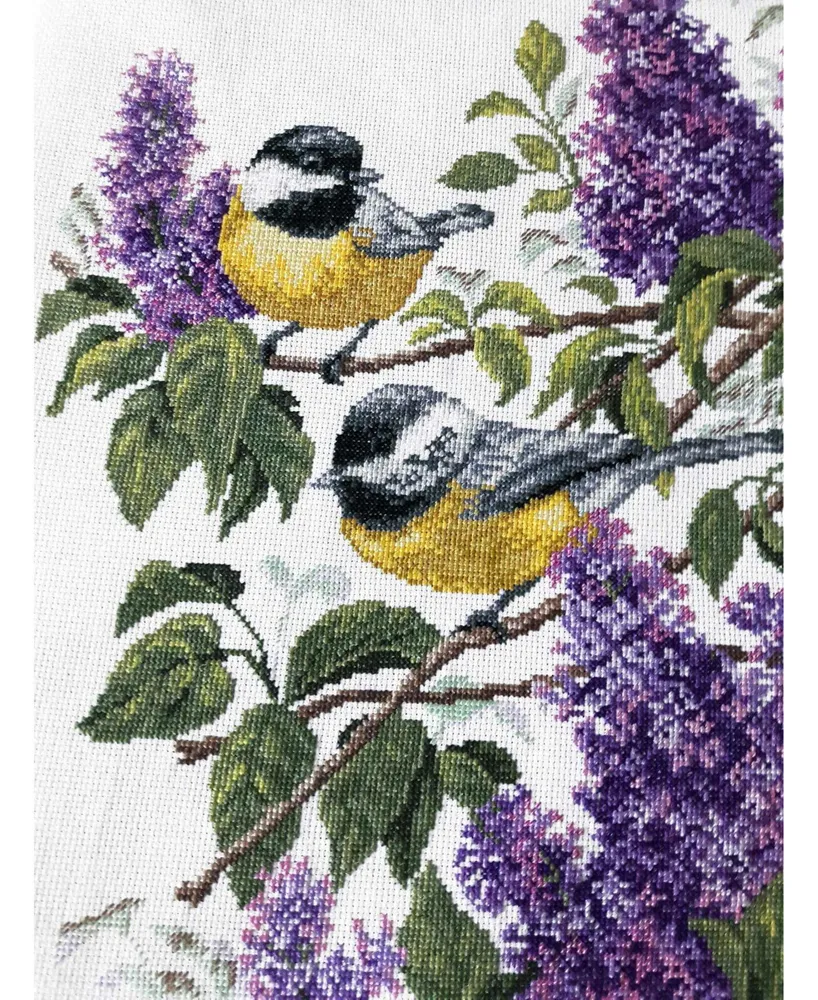 Rto Charming Lilac M227 Counted Cross Stitch Kit - Assorted Pre