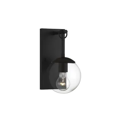 Trade Winds Outdoor Wall Light in Black
