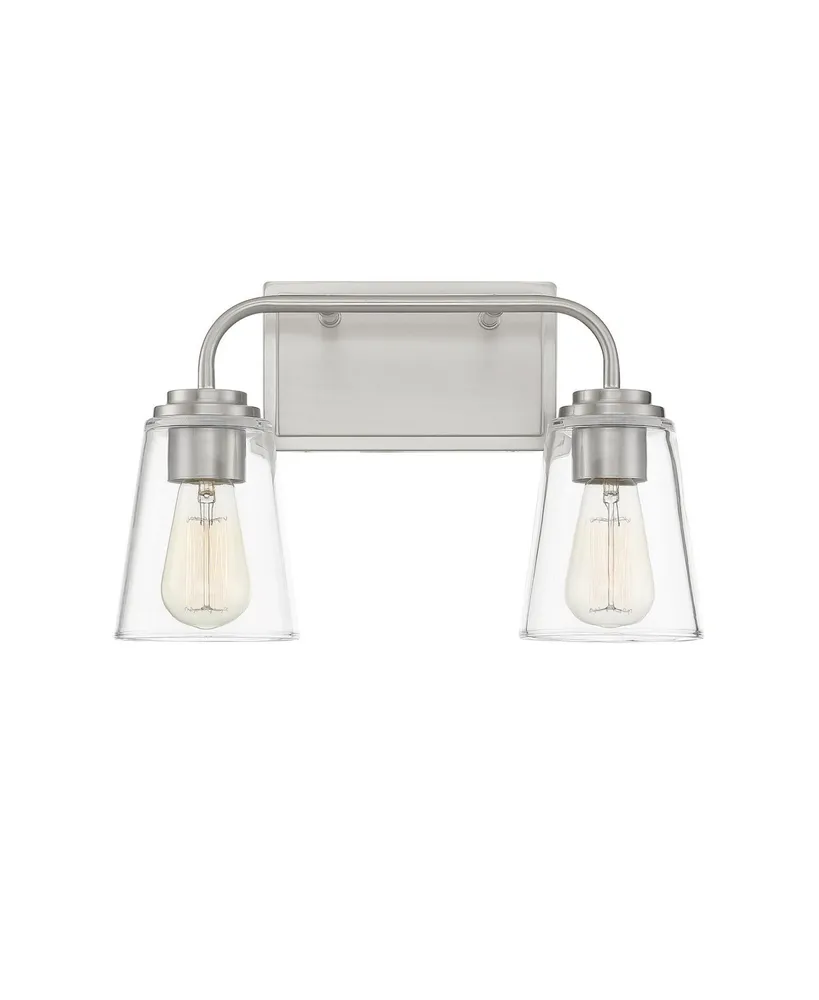 Trade Winds Lighting 2-Light Bathroom Vanity Light