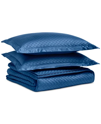 Last Act! Charter Club Damask Quilted Cotton 3-Pc. Coverlet Set, King, Exclusively at Macy's