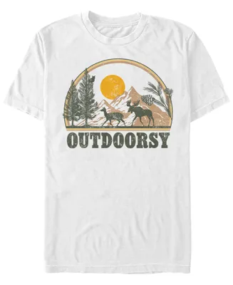 Fifth Sun Men's Outdoorsy Short Sleeves T-shirt