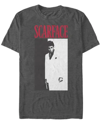 Fifth Sun Men's Scarface Poster Short Sleeves T-shirt