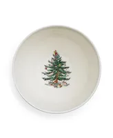Spode Christmas Tree Polka Dot 4 Piece Rice Bowls Set, Service for 4