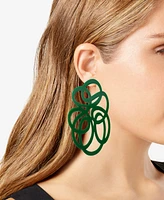 Swanky Designs Tatiana Swirl Drop Earrings