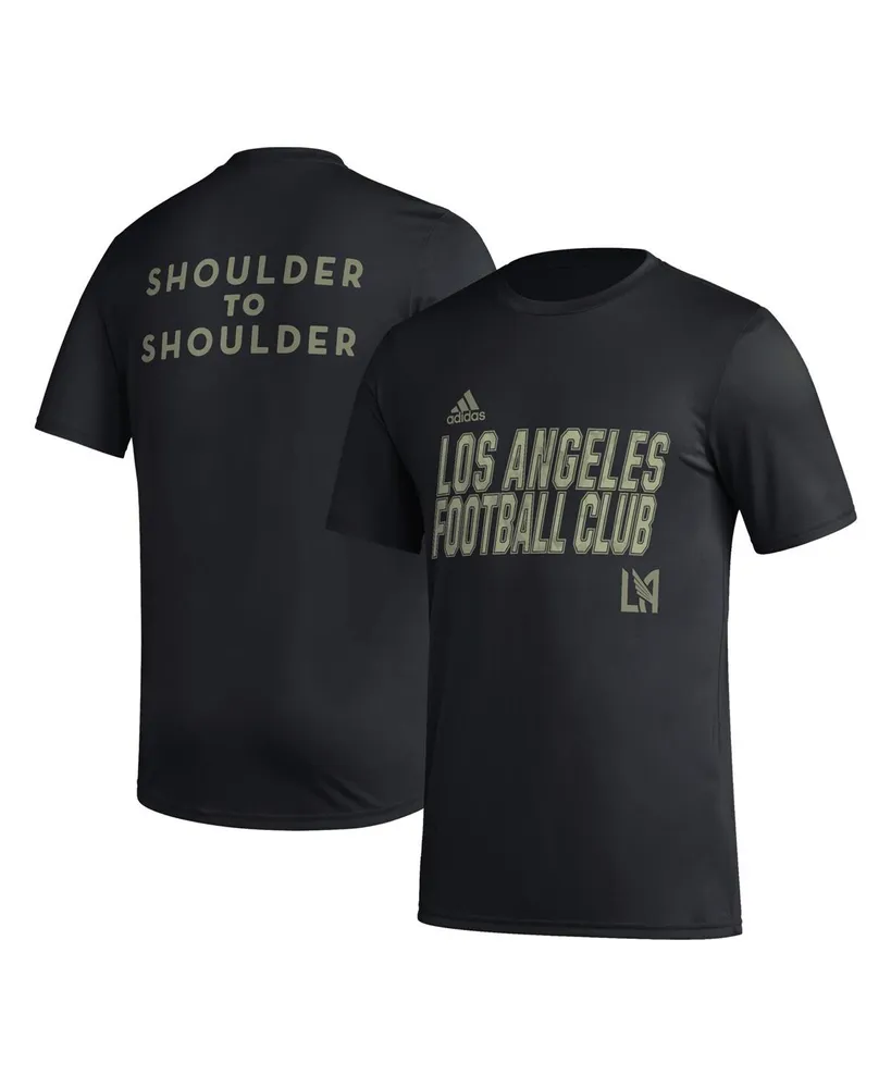 Men's adidas Lafc Team Jersey Hook Aeroready T-shirt