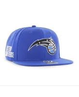 Men's '47 Brand Blue Orlando Magic Sure Shot Captain Snapback Hat