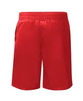 Men's G-iii Sports by Carl Banks Red Los Angeles Angels Sea Wind Swim Shorts