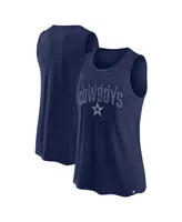 Women's Fanatics Navy Dallas Cowboys Classic Rhine Tank Top