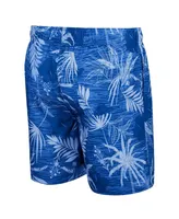 Men's Colosseum Royal Kansas Jayhawks What Else is New Swim Shorts