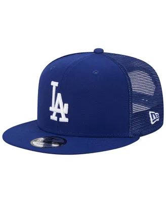 Men's New Era Royal Los Angeles Dodgers Team Color Trucker 9FIFTY Snapback Hat