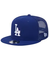 Men's New Era Royal Los Angeles Dodgers Team Color Trucker 9FIFTY Snapback Hat