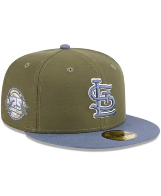 Men's New Era Olive, Blue St. Louis Cardinals 59FIFTY Fitted Hat