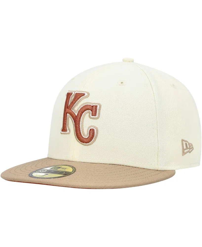 New Era Men's New Era Navy Kansas City Royals White Logo 59FIFTY Fitted Hat