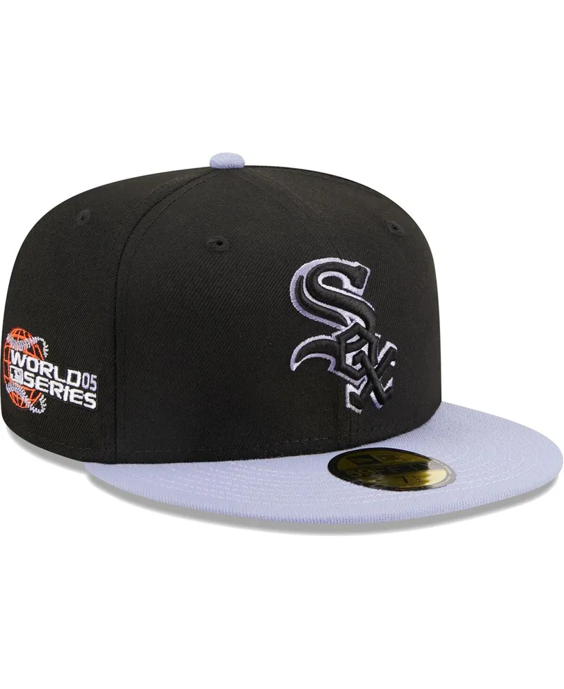 Men's New Era Black Chicago White Sox 9/11 Memorial Side Patch 59FIFTY  Fitted Hat