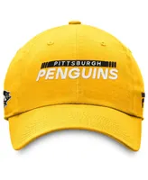 Men's Fanatics Gold Pittsburgh Penguins Authentic Pro Rink Adjustable Hat