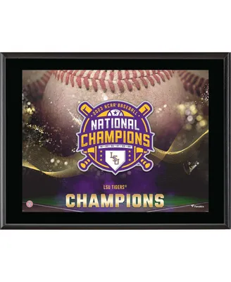 Lsu Tigers 2023 College World Series Champions 10.5" x 13" Sublimated Plaque