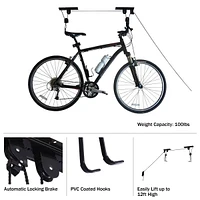 The Bicycle Repair Stand by Rad Cycle holds up to 66-pounds effortlessly in heavy-duty clamps that are engineered not to harm your bike's finish.
