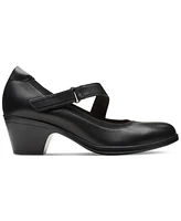 Clarks Women's Emily Mabel Asymmetric Mary Jane Shoes