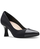 Clarks Women's Kataleyna Rose Mixed-Media Comfort Pumps