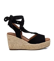Women's Jute Wedge Sandals By Xti