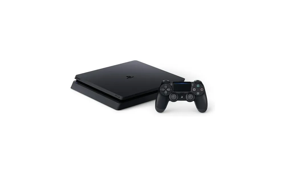 Sony 2215B PlayStation 4 Slim 1TB Gaming Console Black with Bolt Axtion Bundle Like New