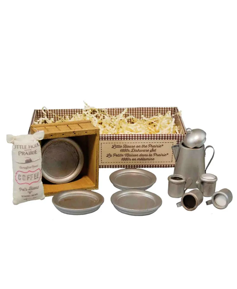 The Queen's Treasures 7 Piece Copper Look Pots, Pans, Kettle + Roast Chicken, Great Accessory for 18 inch Dolls