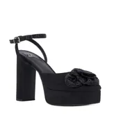 Women's Raya- Flower Platform Heels Pump