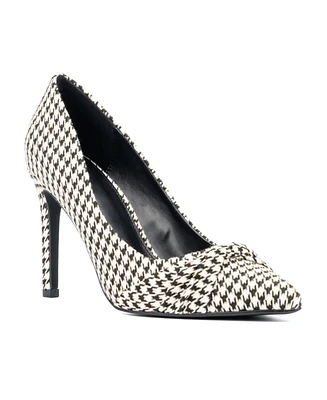 New York & Company Women's Monique- Knotted Pointy High Heels Pumps