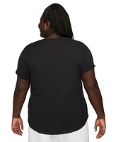 Nike Plus Active Sportswear Essentials Short-Sleeve Logo T-Shirt