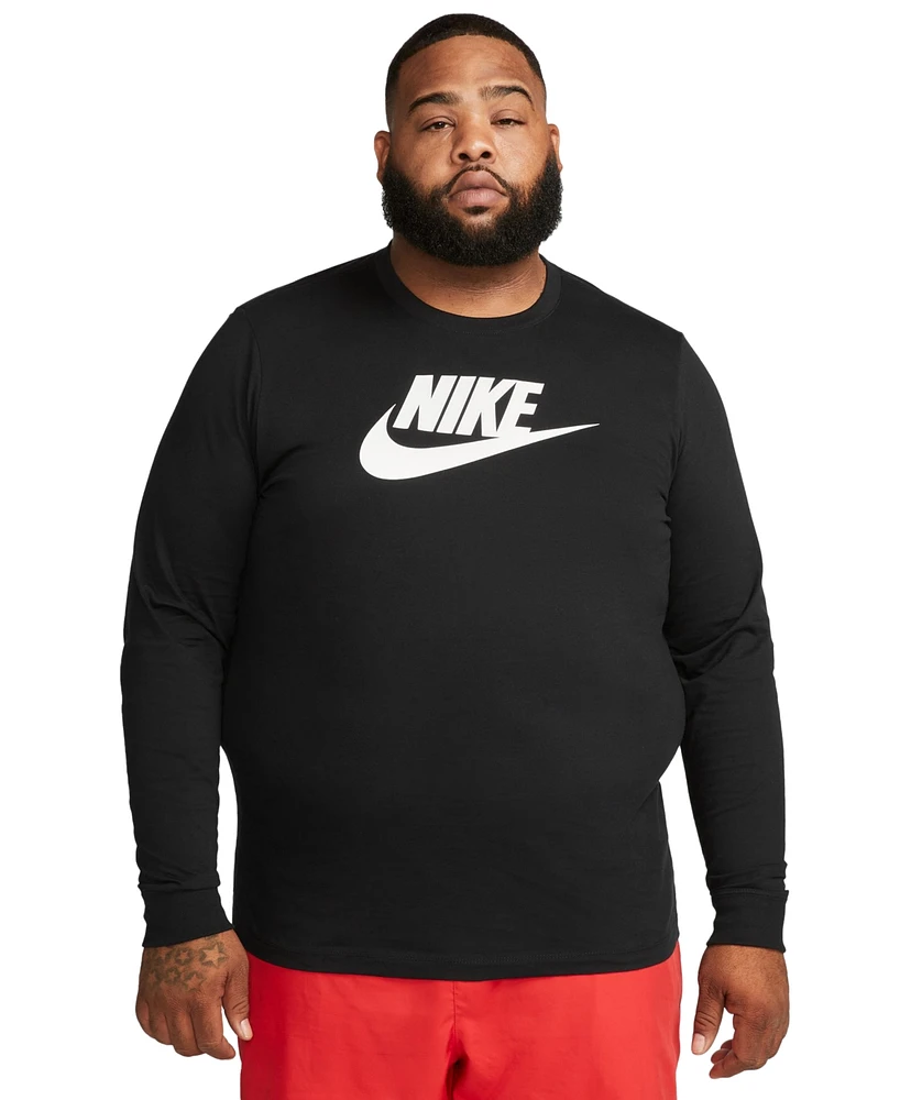 Nike Men's Sportswear Long-Sleeve Logo T-Shirt